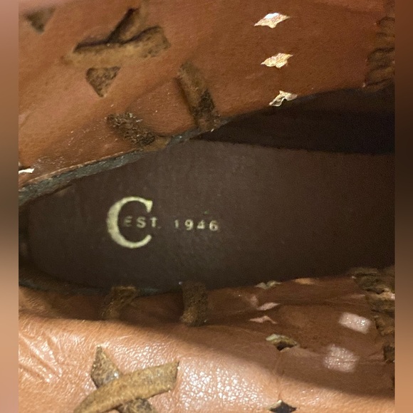 🔥C Est 1946 Brown Ankle Boots 9 - Picture 4 of 7